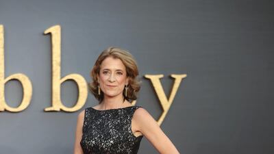 Raquel Cassidy arrives for the 'Downton Abbey' film world premiere in London on September 9, 2019. Reuters