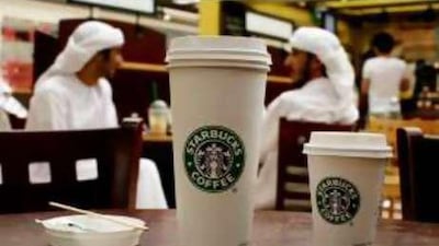 Signs of the UAE's changing times at Marina Mall, Abu Dhabi.