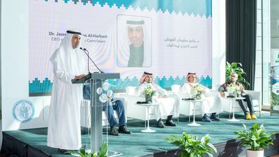 The Heritage Commission of Saudi Arabia holds a press conference at King Abdullah University of Science and Technology (Kaust) in Thuwal, where experts shared details of Red Sea discoveries. SPA
