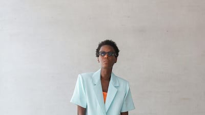 Arwa Al Banawi is best described as suiting meets streetwear. Courtesy Al Banawi