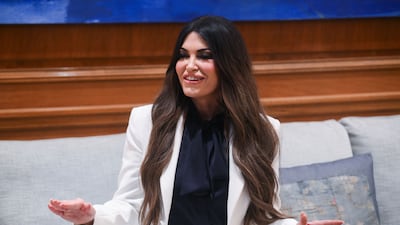 Kimberly Guilfoyle's resignation came after President Donald Trump responded to reports about her. AFP