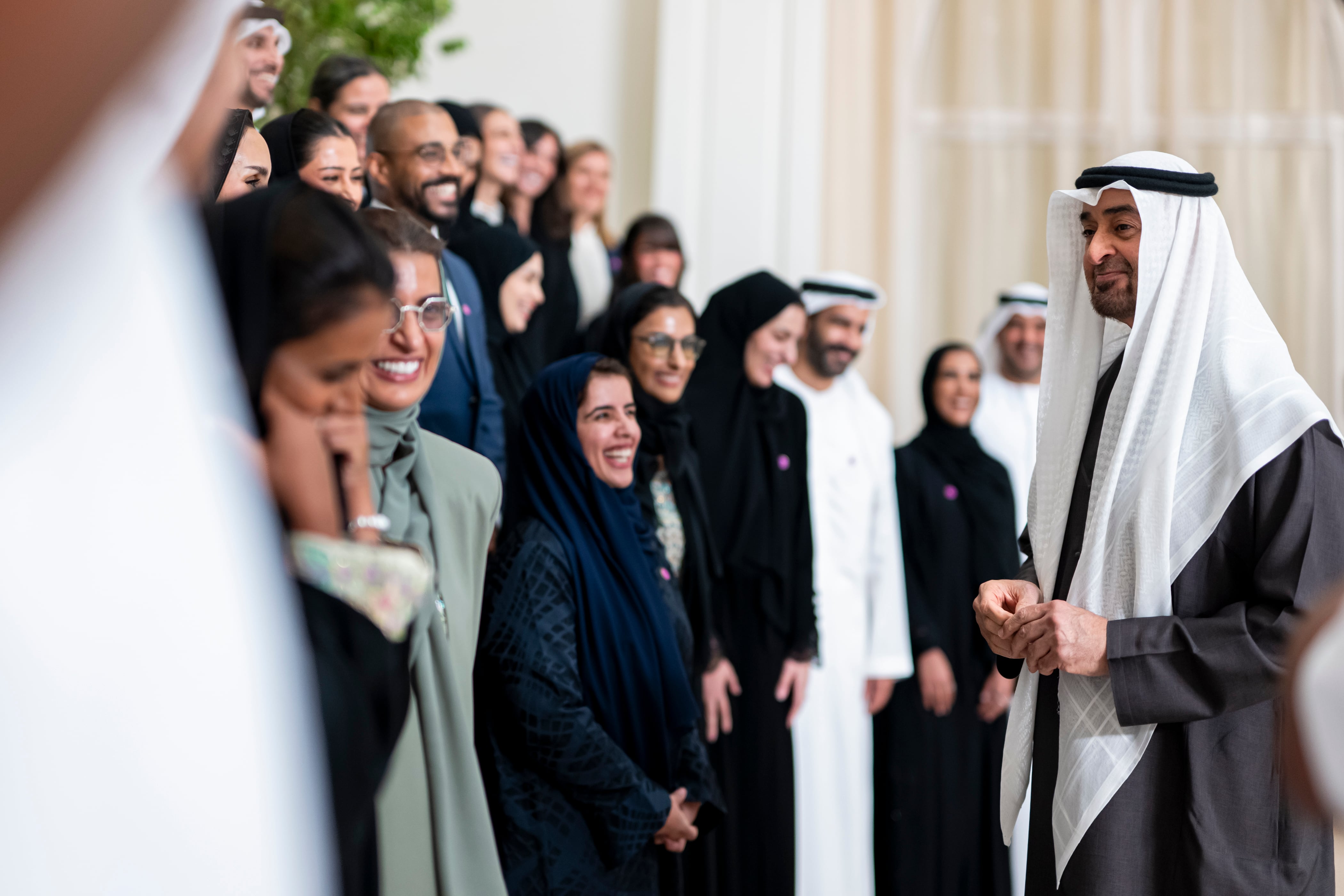 Image linked from the original feed: President Sheikh Mohamed thanks organising team for success of 54th National Day