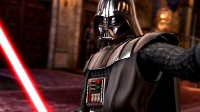 "Together, Luke, we will rule the Emirates." Darth Vader headed to Abu Dhabi? Photo courtesy Lucasfilms