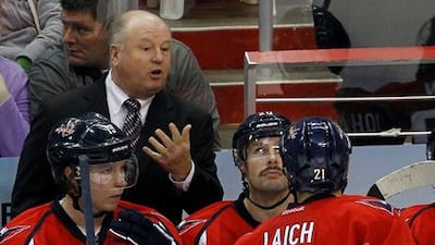Bruce Boudreau was replaced as coach of the Washington Capitals by the unproven Dale Hunter.