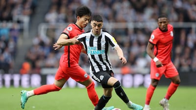 Miguel Almiron - 8. Should have made it three when Willock’s header found him in the penalty area, but he failed to beat Steele from close range. Grabbed the assist his performance deserved when he skipped past Caicedo to play Wilson through on goal. Getty Images
