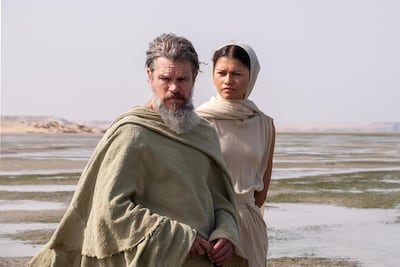 Matt Damon and Zendaya star in Christopher Nolan's The Odyssey. Photo: Universal Pictures