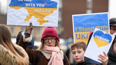 The invasion of Ukraine by Russia has resulted in a large show of public and political support in Europe, but some coverage has been called ‘casually racist’. AFP