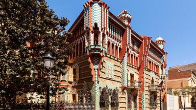 Casa Vicens, designed by Antoni Gaudi, will open its doors for the first time to overnight guests via Airbnb. Courtesy Airbnb