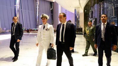 Sheikh Mohamed and Mr Lecornu discussed the growing defence co-operation between the two countries that has helped to strengthen their relations. AFP