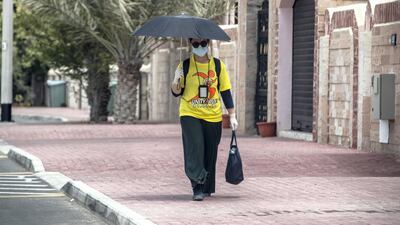 Life continues amid the current pandemic and rising temperatures in Dubai, UAE. Antonie Robertson / The National