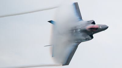 A USAF F-35 stealth fighter. Europe will need a new air armada if the US withdraws. Reuters