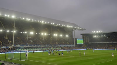 A general view of Goodison Park on Saturday during the Premier League match between Everton and Leicester City. Michael Regan / Getty Images