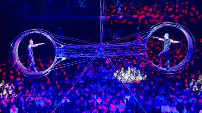 Cirque du Soleil shows are a popular fixture on the Dubai entertainment calendar. Courtesy Cirque Le Noir