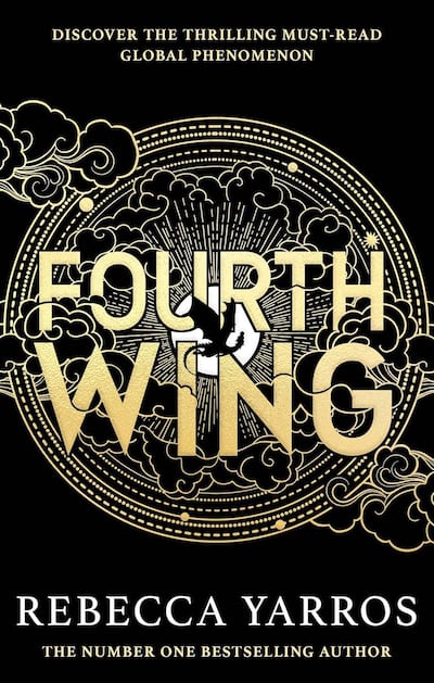 Fourth Wing by Rebecca Yarros was released last year and has become one of the most popular books in the romantasy genre. Photo: Piatkus