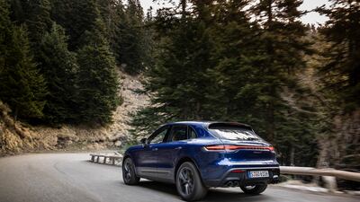 The Porsche Macan T slots in between the base model and the Macan S.