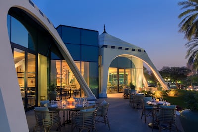 Carine at Emirates Golf Club in Dubai offers indoor and terrace seating. Photo: Carine