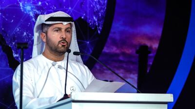 Enec chief executive Mohamed Al Hammadi did not specify a date for the startup of the first reactor. Victor Besa / The National Section