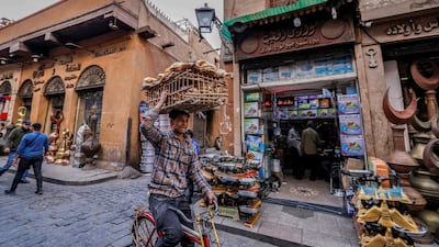 Old Cairo. Egypt's economy has faced immense strain since the Russia-Ukraine war began in February 2022. AFP