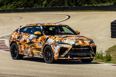 The Lamborghini Urus SE Performante is estimated to go on sale for Dh1.2 million. Photo: Lamborghini