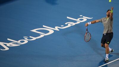 David Ferrer opened the Mubadala World Tennis Championship with a win on Thursday. Ali Haider / EPA