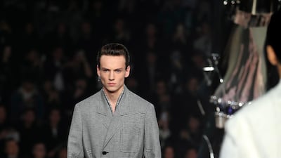 A look from Dior Men's pre-fall 2019 show in Tokyo