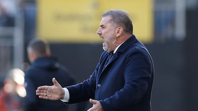 Tottenham Hotspur manager Ange Postecoglou. Action Images