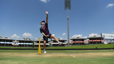 England all-rounder Joe Denly during a nets session in Pretoria on Wednesday, December 25, ahead of the first Test against South Africa. Getty