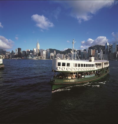 The historic Star Ferry still plies Victoria Harbour. HKTB