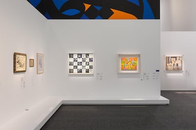 Abstraction and Calligraphy – Towards a Universal Language_Press Preview.
© Department of Culture and Tourism – Abu Dhabi / Ismail Noor - Seeing Things