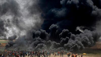 Since March 30, 49 Palestinian protesters have been killed and more than 1,800 wounded in protests on the Gaza-Israel border. AFP