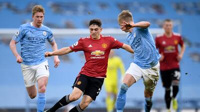 Daniel James - 7: Rarely involved until he ran forward with the ball towards the end of the first half. Better in the second as United started to dominate the play. Switched sides when Rashford went off. AP