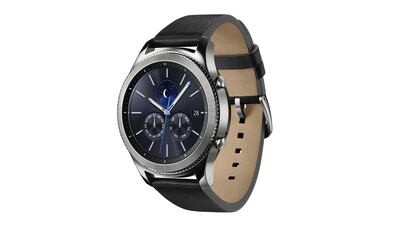 The Gear S3 is focused squarely on fitness fanatics, with an array of sensors including GPS, a heart rate monitor, barometer and speedometer, all of which competently track a wide array of activities. Courtesy Samsung
