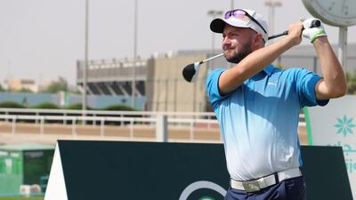 Stuart Archibald is in prime position to win his first Mena Tour title at the Sahara Kuwait Championship. Courtesy Mena Golf Tour