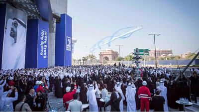 An estimated 3,000 people across Abu Dhabi participated in the celebrations. Wam