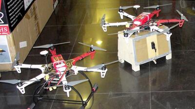 The Abu Dhabi Business Centre, affiliated to the Department of Economic Development, has announced a halt to the sale and purchase of drones in the emirate. Courtesy WAM