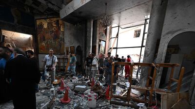 Chaos and panic gripped the area for hours after the attack. AFP