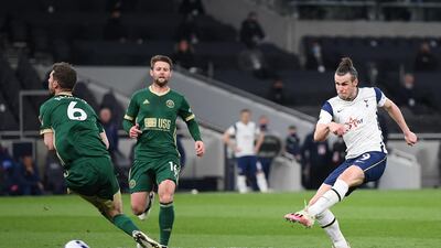 Gareth Bale, 10 - Had Basham scrambling as he tidily cut inside following an energetic burst down the line, only to fire comfortably over on his favoured left foot, but he made his next chance count as he lifted beyond Ramsdale after good work from Aurier. Twice blasted emphatically beyond the helpless goalkeeper after the break to seal a blistering hat-trick - and a first in the Premier League since 2012. AFP