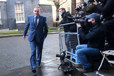 British Environment Secretary George Eustice demanded the EU relax rules concerning the import of British molluscs. Getty.