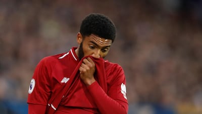 Right-back: Joe Gomez (Liverpool) – Excellent as a centre-back earlier in the season, he flourished as a right-back at Huddersfield as Liverpool kept another clean sheet. Reuters