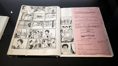 Storyboards and scripts annotated by Michael Schultz. EPA