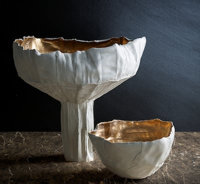 In March, Paronetto launched the Emirates Collection, an exclusive series of handcrafted sculptures inspired by the energy and spirit of the UAE. Photo: Paola Paronetto