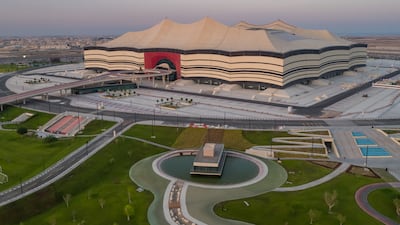 The Al Bayt Stadium is one of the eight venues that will host matches at the 2022 Fifa World Cup in Qatar.