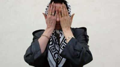 A still of Shokoofe Davarnejad, one of the blind female filmmakers from the fim Seven Blind Female Filmmakers.