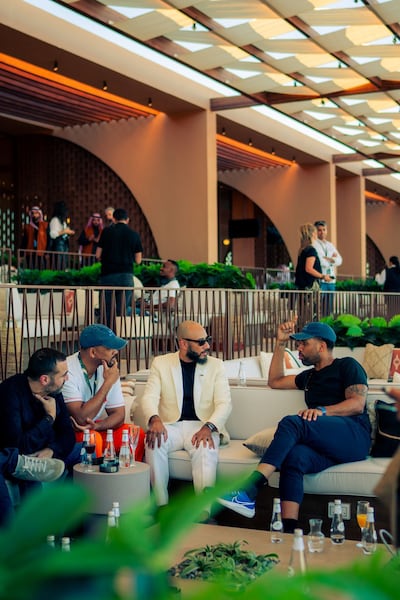 Kasseem Daoud Dean aka Swizz Beatz in Saudi Arabia. Photo: Saudi Brox