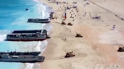 Egypt's new naval base in Gargoub.