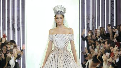 Rami Kadi’s spring/summer 2019 couture collection. Courtesy Rami Kadi