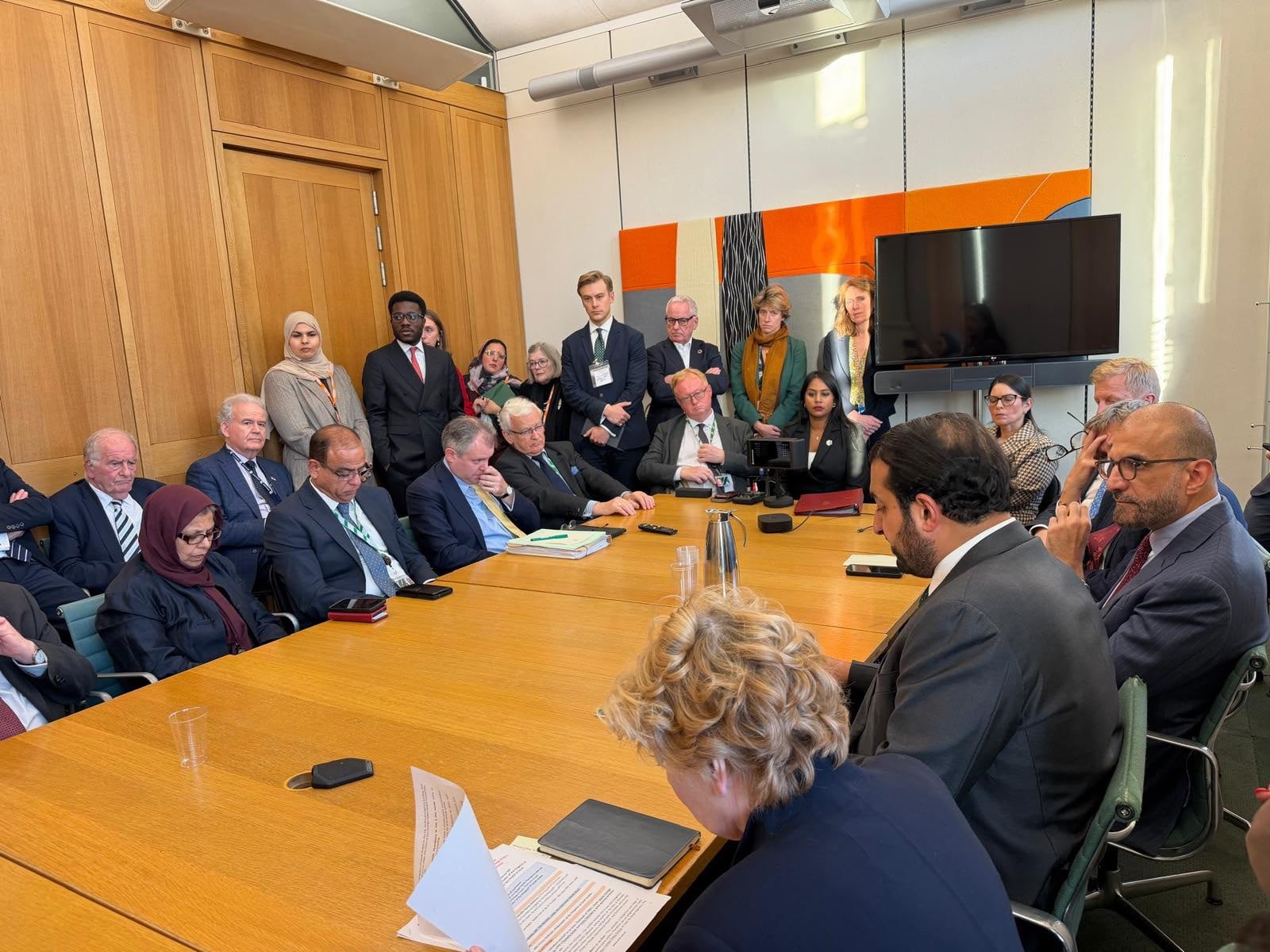Ambassador Prince Abdullah bin Khaled addressed a cross-party gathering of parliamentarians at the House of Commons. @SaudiEmbassyUK / X