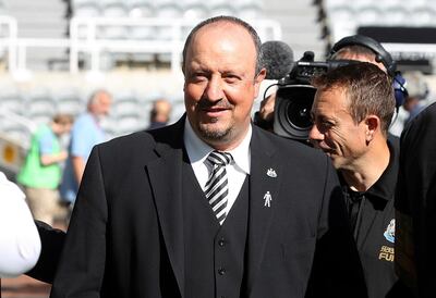 Newcastle manager Rafael Benitez. PA via AP