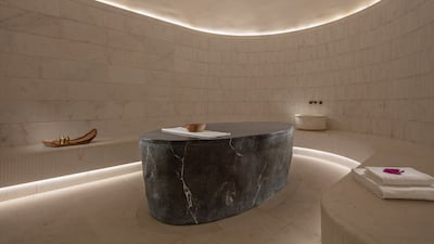 The resort spa has a Moroccan hammam