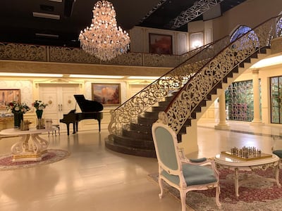 The set in Musaffah, Abu Dhabi. Photo: Razmig Bedirian